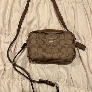 Coach Mini Jamie Camera Bag in Signature Canva
